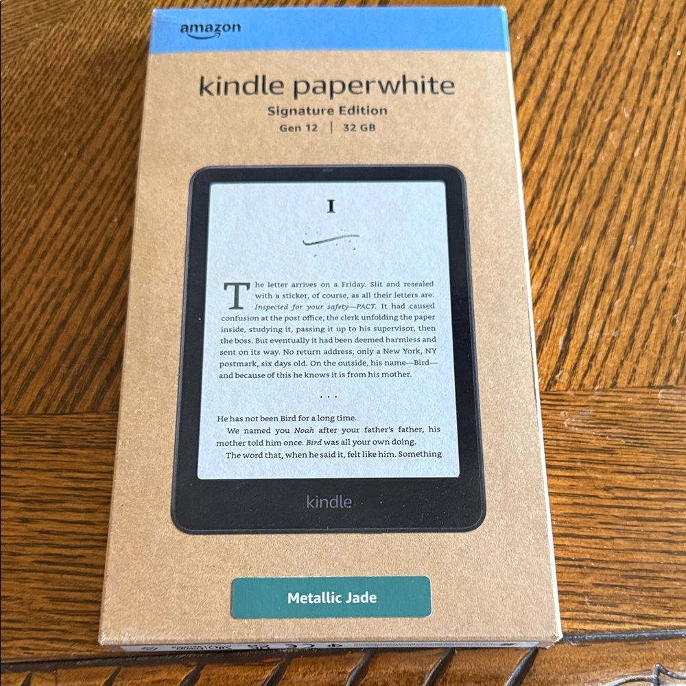 Amazon Kindle Paperwhite Signature Edition - Jade